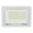 Kit 2 Refletor Led Foxlux 100w 6500k Bivolt Branco