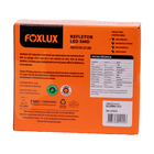 Kit 2 Refletor Led Foxlux 30w 3000k Bivolt Preto