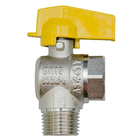 Kit 2 Registro Válvula Esférica 90° Rm X Rf 1/2'' Pex Gás