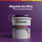 Kit 2 Rejuntes Acrilico Flexivel Premium 1kg Inkor Branco