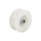 Kit 2 Roldana Portão Nylon 60mm Tubo Larga - Fp