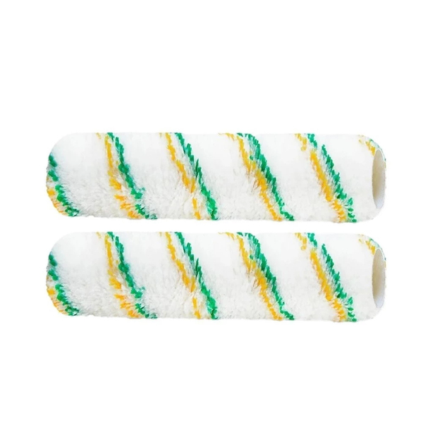 Kit 2 Rolo Pintura Anti Respingo Lã Poliamida 23cm Tigre