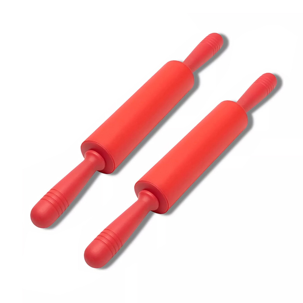 Kit 2 Rolos De Massa Pastel Macarrão Silicone Antiaderente