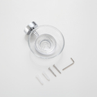 Kit 2 Saboneteiras Redonda Porta Sabonete Suporte De Parede