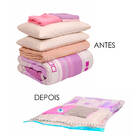 Kit 2 Saco Para Armazenagem A Vácuo Vac Bag Impermeável Para