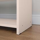 Kit 2 Sapateira Recamier 9 Pares Calçados Off White/freijó Ca