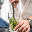 Kit 2 Socadores Macerador Caipirinha Inox Amassador Bar Limão