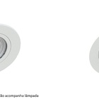 Kit 2 Spot Embutir Mr16 Redondo Branco Face Plana - Saveenegy