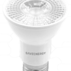 Kit 2 Spot Embutir Redondo Recuado Par20 Branco + Lâmpada Led