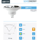 Kit 2 Spot Plafon Sobrepor Box Quadrado Ar111 Direcionável Pr