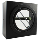 Kit 2 Spot Plafon Sobrepor Box Quadrado Ar111 Direcionável Pr