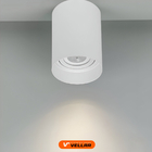 Kit 2 Spot Sobrepor Fixo Redondo Direcionável P/ Par20 Branco