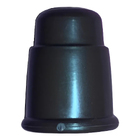 Kit 2 Suporte Varão Duplo Cortina C/ Ponteira 19-19mm Imbuia