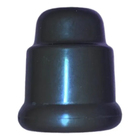 Kit 2 Suporte Varão Duplo Cortina C/ Ponteira 19-28mm Imbuia