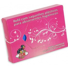 Kit 2 Suportes P/ Saquinho Descarte De Absorvente + 50 Sacos