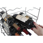 Kit 2 Suportes Para 16 Garrafas - Adega Empilhável Em Aço