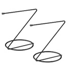 Kit 2 Suportes Porta Toalha Elegante Banheiro Lavabo Schmitt