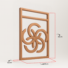 Kit 2 Suportes Prateleira Cobre Cobreado Estilo Industrial Nã