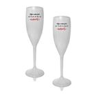 Kit 2 Taças Champagne Personalizadas Seja Como For...