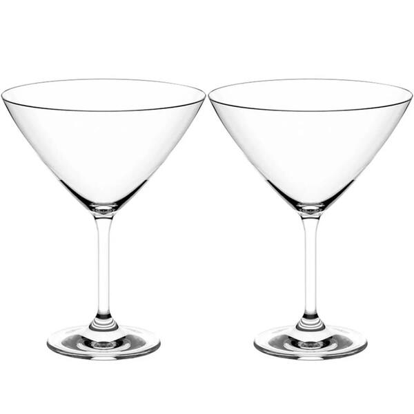 Kit 2 Taças Cristal 210ml Para Martini Copo Dry Drinks Coquet