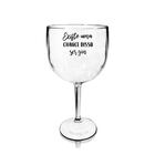 Kit 2 Taças Gin Acrílico Personalizadas - Chance De Ser Gin