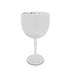 Kit 2 Taças Gin Preta E Branca Acrílico Poliestireno