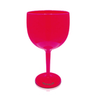 Kit 2 Taças Gin Rosa Acrílico Ps Krystalon