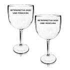 Kit 2 Taças Gin Transparentes Personalizadas Retrsopectiva 20