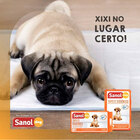 Kit 2 Tapete Higiênico Descartável Para Cães 60x80 Sanol Dog