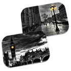 Kit 2 Tapetes Decorativos London Único