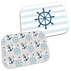 Kit 2 Tapetes Decorativos Marinheiro Único