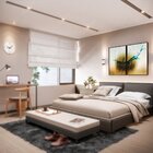 Kit 2 Telas Canvas Com Moldura Abstrato