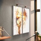 Kit 2 Telas Canvas Com Moldura Bailarina Arco E Fecha