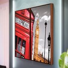 Kit 2 Telas Canvas Com Moldura Cabine Big Ben