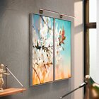 Kit 2 Telas Canvas Com Moldura Flor De Cerejeira