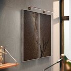 Kit 2 Telas Canvas Com Moldura Galho E Céu Estrelado