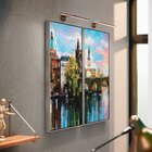 Kit 2 Telas Canvas Com Moldura Minneapolis