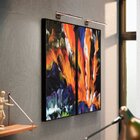 Kit 2 Telas Canvas Com Moldura Pintura Abstrata Colorido