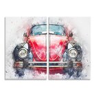 Kit 2 Telas Decorativas Fusca