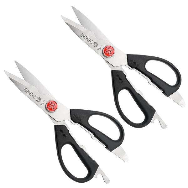 Kit 2 Tesouras De Cozinha 21,5cm Inox Desmontável Multiuso Cu