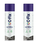 Kit 2 Tintas Spray Violeta Escuro Uso Geral In/ex 400ml Cfix