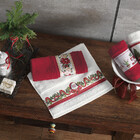 Kit 2 Toalhas De Lavabo Dia De Natal Karsten 33x50cm