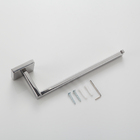 Kit 2 Toalheiro De Rosto Suporte Toalha De Mão Polido