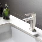 Kit 2 Torneira Banheiro Lavatorio Bica Baixa 1/4 De Volta Esc