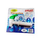 Kit 2 Torneira Filtro Extra-longo 9cm Branca Encartelada