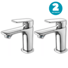 kit 2 Torneira Misturador Monocomando Lavatório de bancada bi