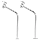 Kit 2 Torneiras Para Banheiro Link Alta 31cm 1/4 De Volta