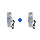 Kit 2 Torres De Tomada Slim Manual 2 Tomadas 10a 3usb 5.2a Pr