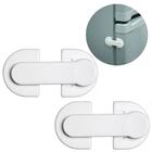 Kit 2 Trava Porta De Geladeira Adesiva Bebê Ordene Freezer Se