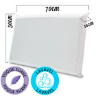 Kit 2 Travesseiro Alto Espuma Ortopédico Soft Firme 50x70x14